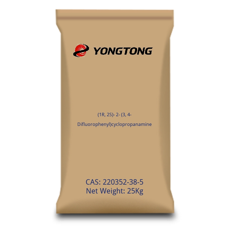 (1R,2S)-2-(3,4-Difluorophenyl)cyclopropanamine-cas-220352-38-5