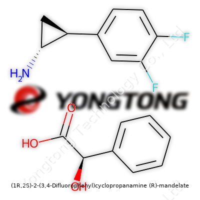 (1R,2S)-2-(3,4-Difluorophenyl)cyclopropanamine (R)-mandelate