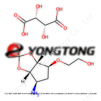 2-[[(3aR,4S,6R,6aS)-6-Aminotetrahydro-2,2-dimethyl-4H-cyclopenta-1,3-dioxol-4-yl]oxy]ethanol L-tartrate