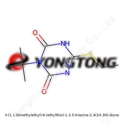 3-(1,1-Dimethylethyl)-6-(ethylthio)-1,3,5-triazine-2,4(1H,3H)-dione