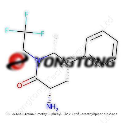 (3S,5S,6R)-3-Amino-6-methyl-5-phenyl-1-(2,2,2-trifluoroethyl)piperidin-2-one