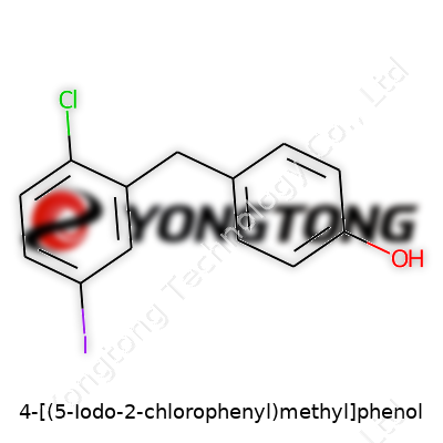 4-[(5-Iodo-2-chlorophenyl)methyl]phenol