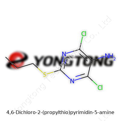 4,6-Dichloro-2-(propylthio)pyrimidin-5-amine