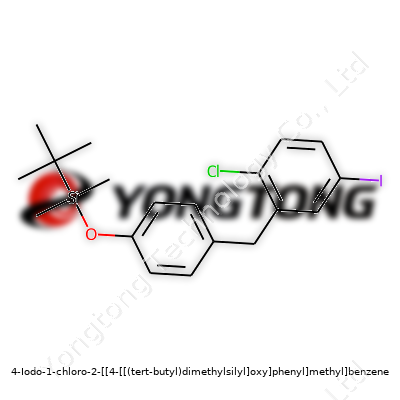 4-Iodo-1-chloro-2-[[4-[[(tert-butyl)dimethylsilyl]oxy]phenyl]methyl]benzene