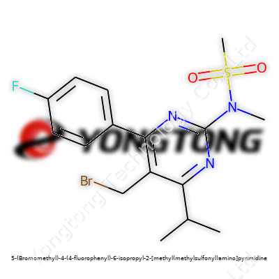 5-(Bromomethyl)-4-(4-fluorophenyl)-6-isopropyl-2-[methyl(methylsulfonyl)amino]pyrimidine