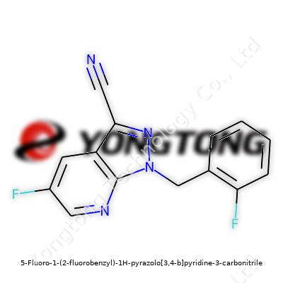5-Fluoro-1-(2-fluorobenzyl)-1H-pyrazolo[3,4-b]pyridine-3-carbonitrile
