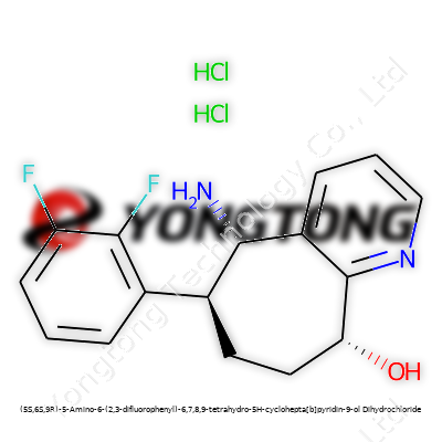 (5S,6S,9R)-5-Amino-6-(2,3-difluorophenyl)-6,7,8,9-tetrahydro-5H-cyclohepta[b]pyridin-9-ol Dihydrochloride