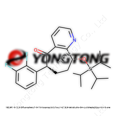 (6S,9R)-6-(2,3-Difluorophenyl)-9-((triisopropylsilyl)oxy)-6,7,8,9-tetrahydro-5H-cyclohepta[b]pyridin-5-one