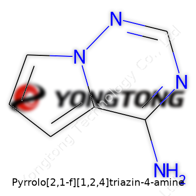 Pyrrolo[2,1-f][1,2,4]triazin-4-amine