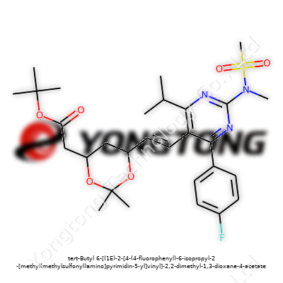 tert-Butyl 6-[(1E)-2-[4-(4-fluorophenyl)-6-isopropyl-2-[methyl(methylsulfonyl)amino]pyrimidin-5-yl]vinyl]-2,2-dimethyl-1,3-dioxane-4-acetate