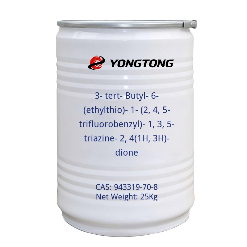 3-tert-Butyl-6-(ethylthio)-1-(2,4,5-trifluorobenzyl)-1,3,5-triazine-2,4(1H,3H)-dione-cas-943319-70-8 3-tert-Butyl-6-(ethylthio)-1-(2,4,5-trifluorobenzyl)-1,3,5-triazine-2,4(1H,3H)-dione-cas-943319-70-8