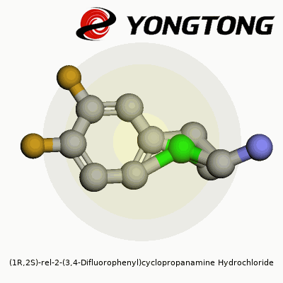 (1R,2S)-rel-2-(3,4-Difluorophenyl)cyclopropanamine Hydrochloride