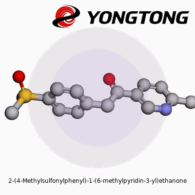 2-(4-Methylsulfonylphenyl)-1-(6-methylpyridin-3-yl)ethanone
