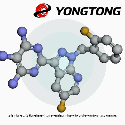 2-(5-Fluoro-1-(2-fluorobenzyl)-1H-pyrazolo[3,4-b]pyridin-3-yl)pyrimidine-4,5,6-triamine