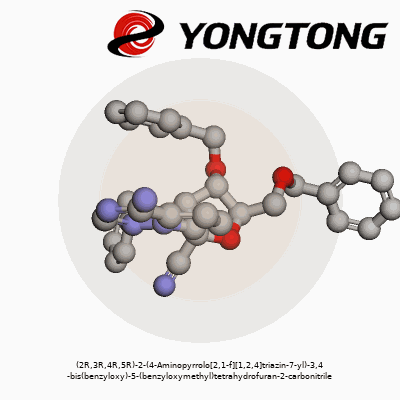 (2R,3R,4R,5R)-2-(4-Aminopyrrolo[2,1-f][1,2,4]triazin-7-yl)-3,4-bis(benzyloxy)-5-(benzyloxymethyl)tetrahydrofuran-2-carbonitrile