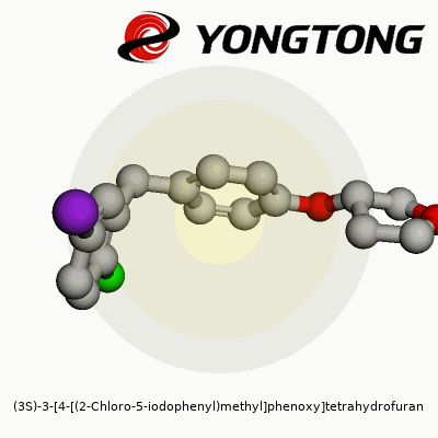 (3S)-3-[4-[(2-Chloro-5-iodophenyl)methyl]phenoxy]tetrahydrofuran