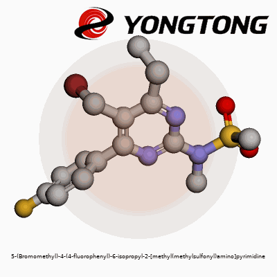 5-(Bromomethyl)-4-(4-fluorophenyl)-6-isopropyl-2-[methyl(methylsulfonyl)amino]pyrimidine