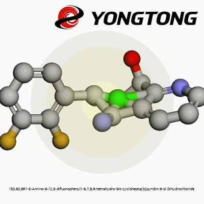 (5S,6S,9R)-5-Amino-6-(2,3-difluorophenyl)-6,7,8,9-tetrahydro-5H-cyclohepta[b]pyridin-9-ol Dihydrochloride