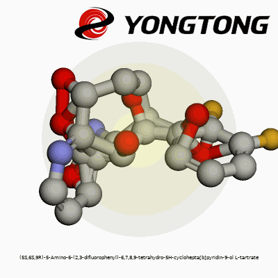 (5S,6S,9R)-5-Amino-6-(2,3-difluorophenyl)-6,7,8,9-tetrahydro-5H-cyclohepta[b]pyridin-9-ol L-tartrate