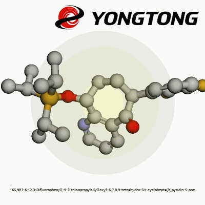(6S,9R)-6-(2,3-Difluorophenyl)-9-((triisopropylsilyl)oxy)-6,7,8,9-tetrahydro-5H-cyclohepta[b]pyridin-5-one
