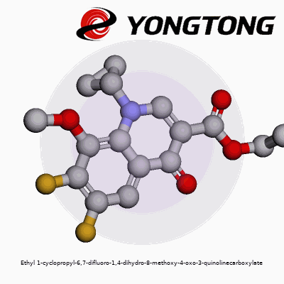 Ethyl 1-cyclopropyl-6,7-difluoro-1,4-dihydro-8-methoxy-4-oxo-3-quinolinecarboxylate