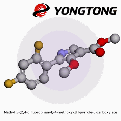 Methyl 5-(2,4-difluorophenyl)-4-methoxy-1H-pyrrole-3-carboxylate