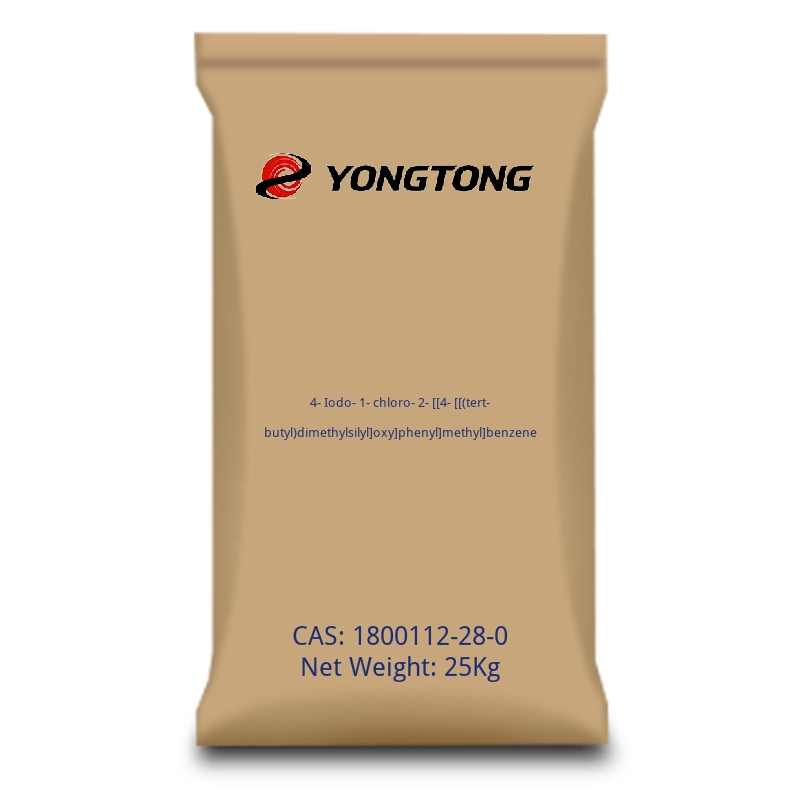 4-Iodo-1-chloro-2-[[4-[[(tert-butyl)dimethylsilyl]oxy]phenyl]methyl]benzene-cas-1800112-28-0