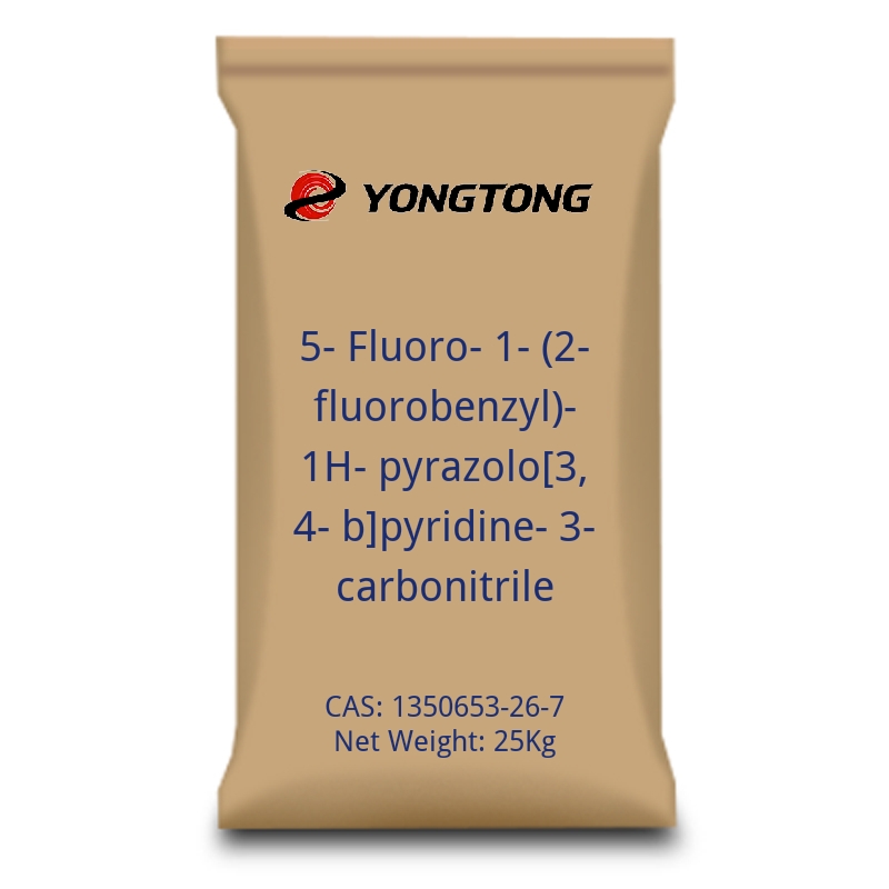 5-Fluoro-1-(2-fluorobenzyl)-1H-pyrazolo[3,4-b]pyridine-3-carbonitrile-cas-1350653-26-7