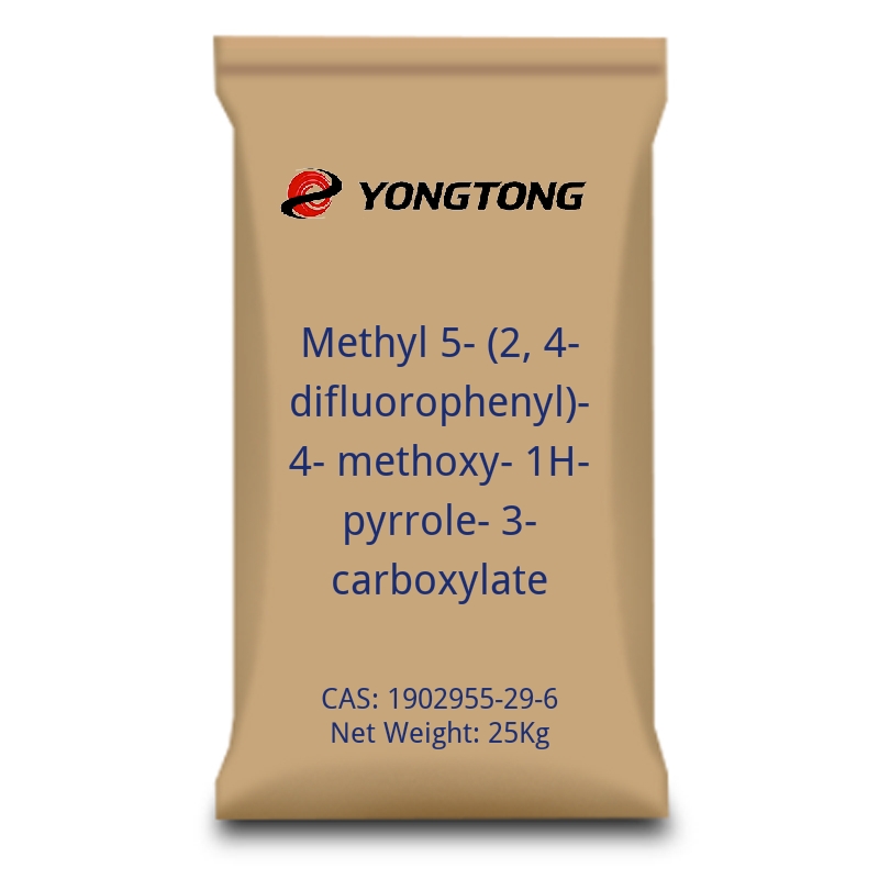 Methyl 5-(2,4-difluorophenyl)-4-methoxy-1H-pyrrole-3-carboxylate-cas-1902955-29-6