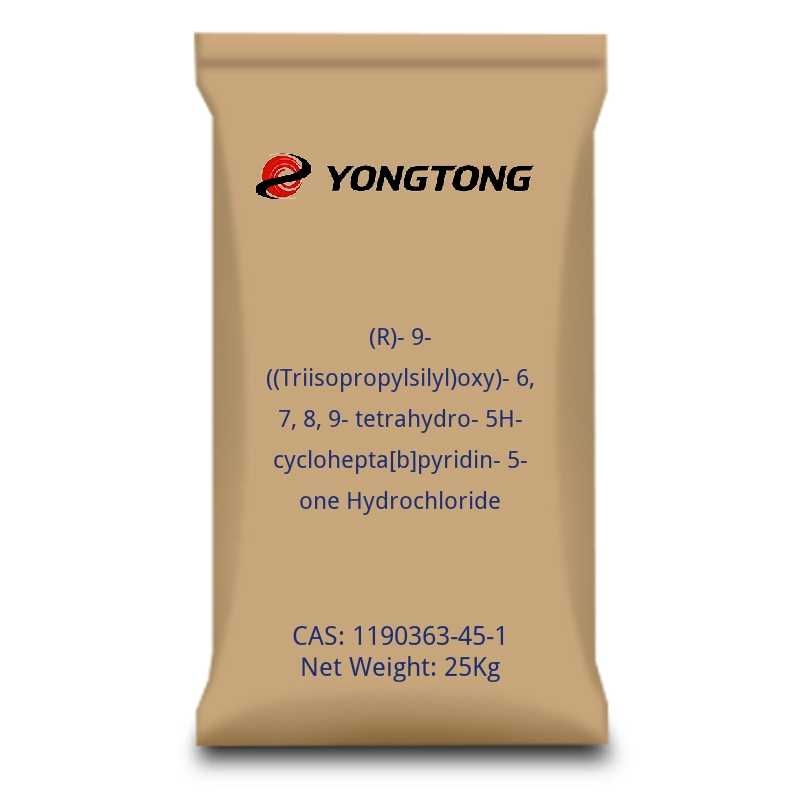 (R)-9-((Triisopropylsilyl)oxy)-6,7,8,9-tetrahydro-5H-cyclohepta[b]pyridin-5-one Hydrochloride-cas-1190363-45-1